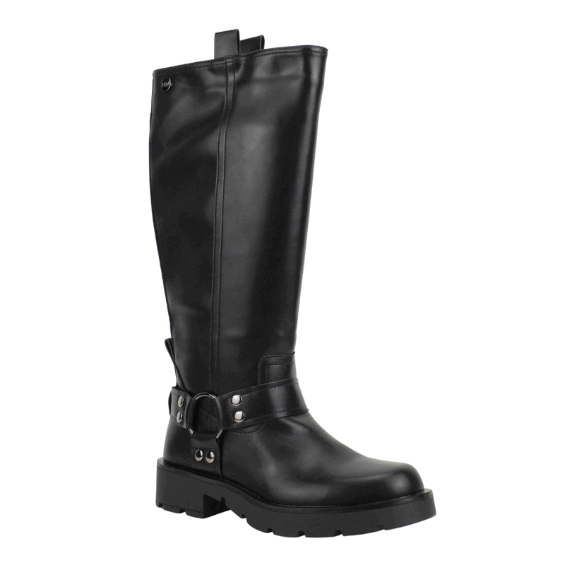 BOTA NEW WALK BIKER NEGRA - 3