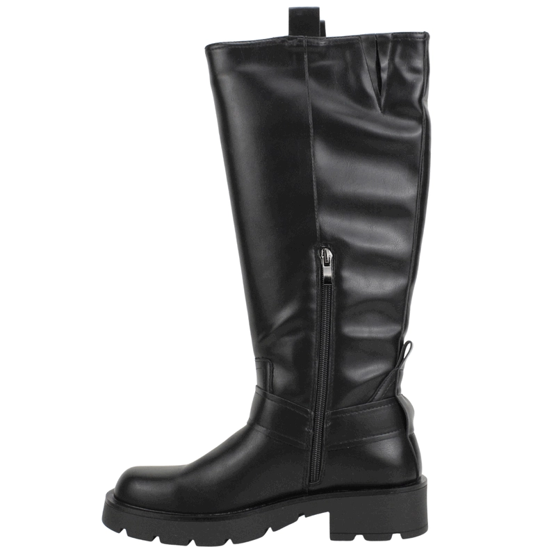BOTA NEW WALK BIKER NEGRA - 4