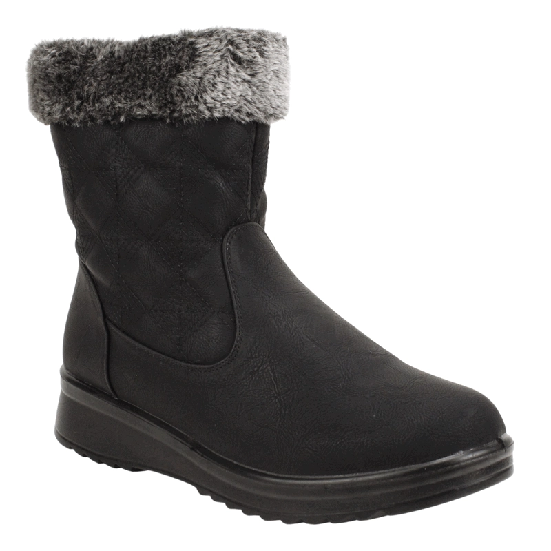 BOTIN NEW WALK CHIPORRO NIEVE NEGRO - 3
