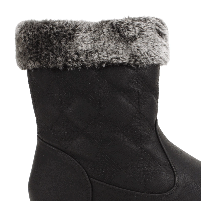 BOTIN NEW WALK CHIPORRO NIEVE NEGRO - 5