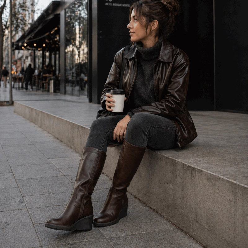 BOTA NEW WALK CUÑA EDGE CAFE - 2