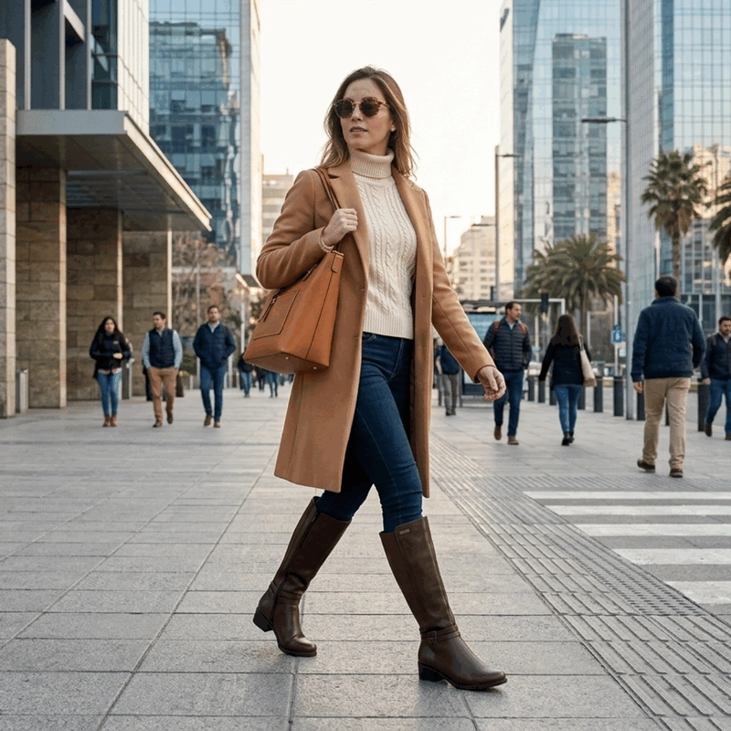 BOTA DORETTE EQUITACION CAFE - 2