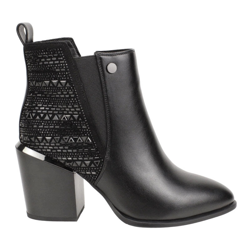 BOTIN AGGRESSIV BRILLANTES NEGRO - 1