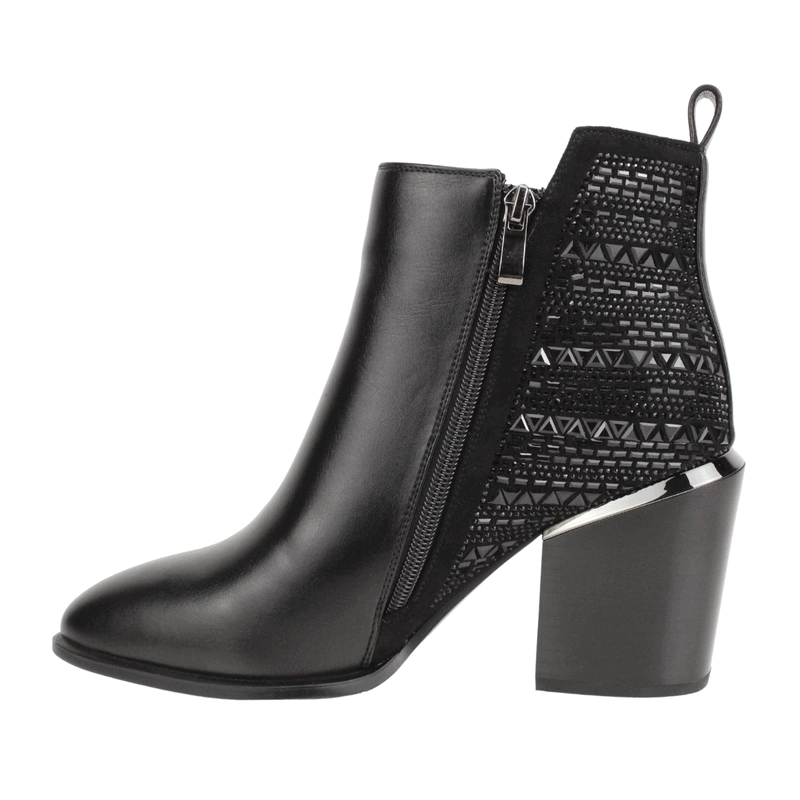 BOTIN AGGRESSIV BRILLANTES NEGRO - 4