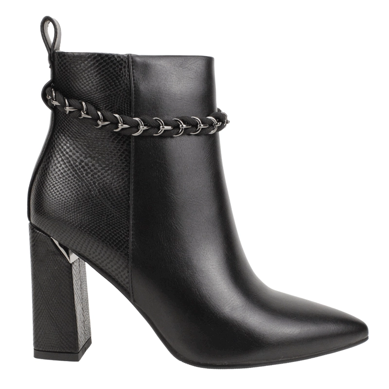 BOTIN AGGRESSIV CADENA FIESTA NEGRO - 1