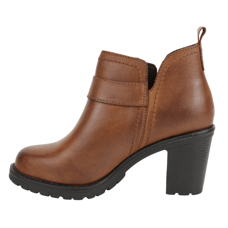 BOTIN PALM CUERO CORREA MARRON - 4
