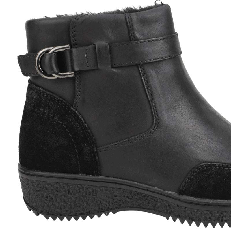 BOTIN PALM CUERO CHIPORRO NEGRO - 5