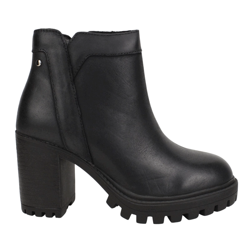BOTIN PALM CUERO LEVELS NEGRO - 1