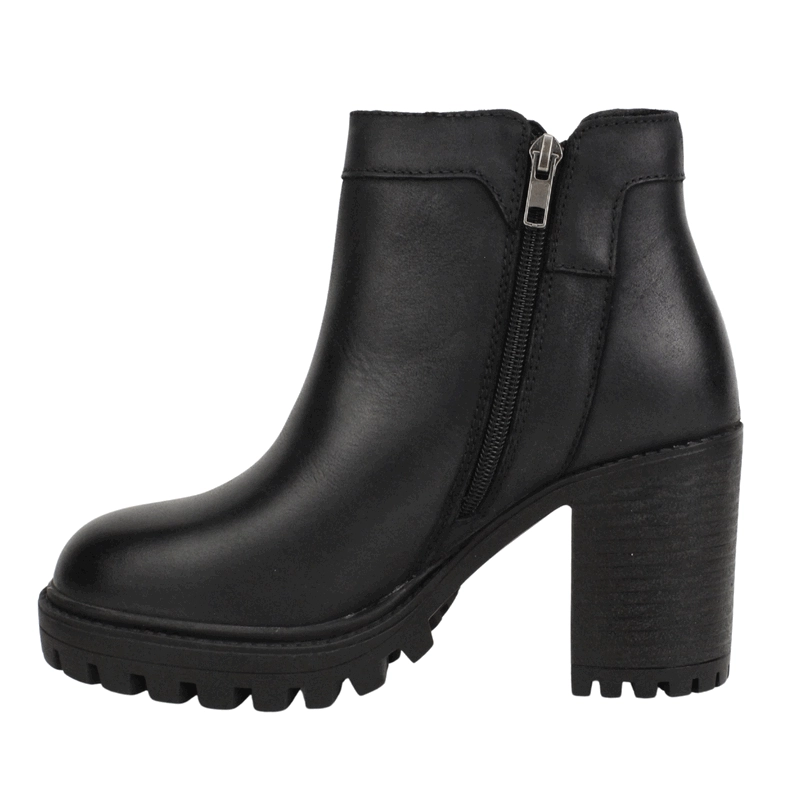 BOTIN PALM CUERO LEVELS NEGRO - 4