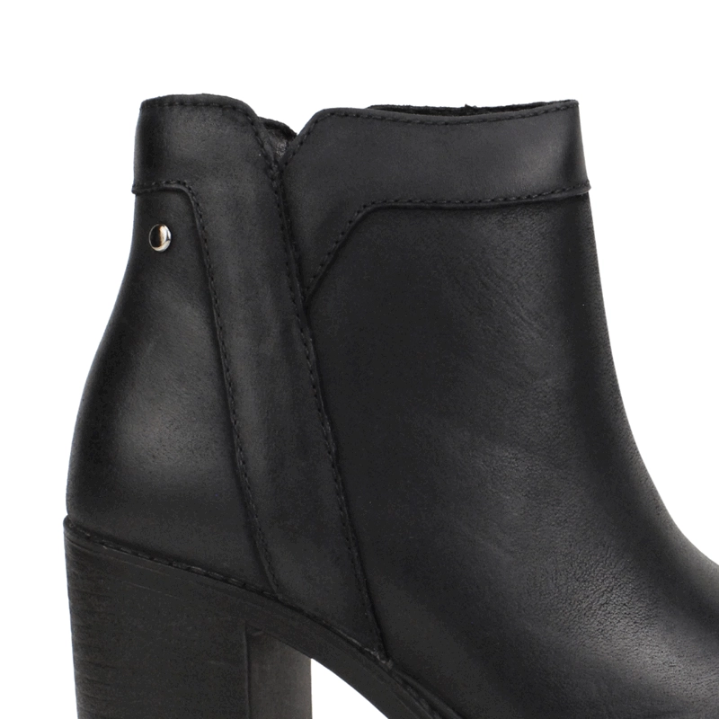 BOTIN PALM CUERO LEVELS NEGRO - 5
