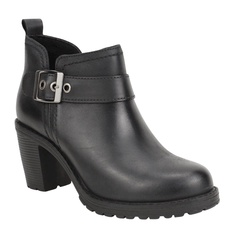 BOTIN PALM CUERO CORREA NEGRO - 3