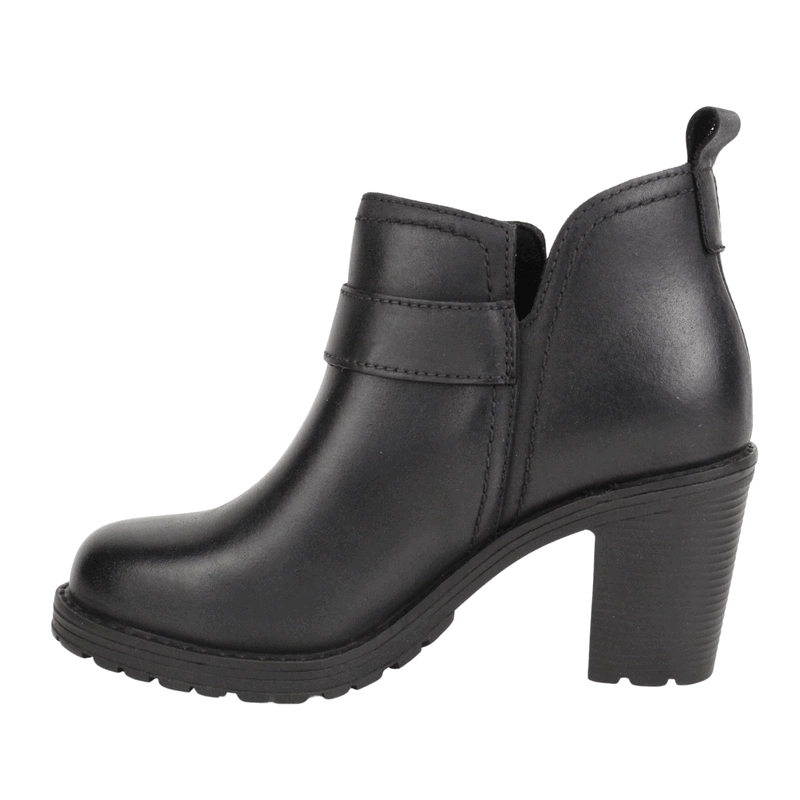 BOTIN PALM CUERO CORREA NEGRO - 4