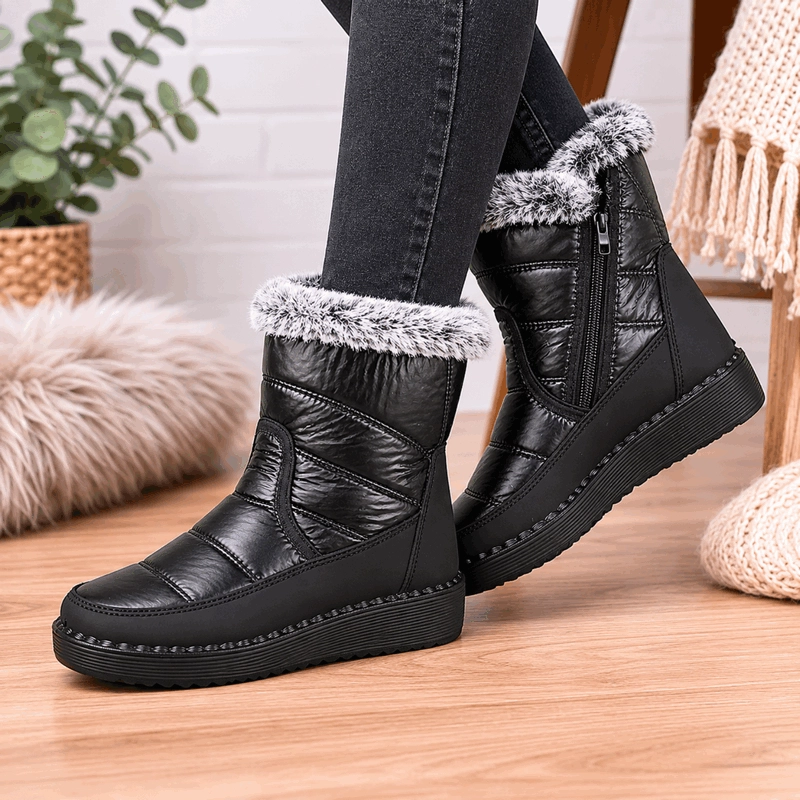BOTIN NEW WALK CHIPORRO BRILLANTE NEGRO - 2