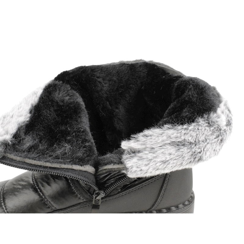 BOTIN NEW WALK CHIPORRO BRILLANTE NEGRO - 5