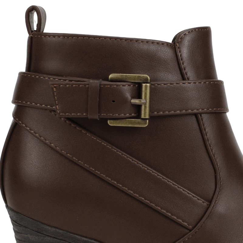 BOTIN NEW WALK COMFORT HEBILLA CAFE - 5