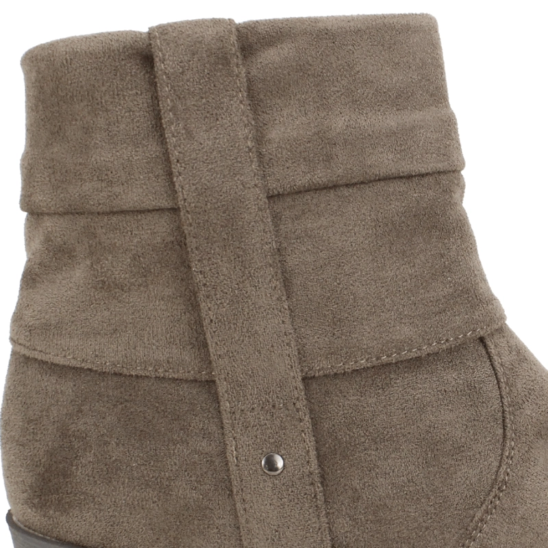 BOTIN NEW WALK NIVELES MICROFIBRA TAUPE - 5