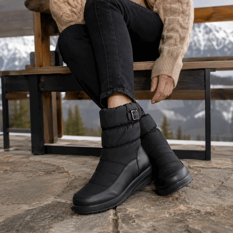 BOTIN NEW WALK PARKA CHIPORRO NEGRO - 2