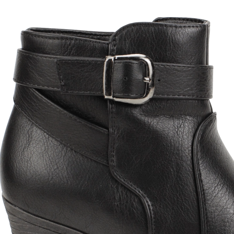 BOTIN NEW WALK HEBILLA COMFORT NEGRO - 5