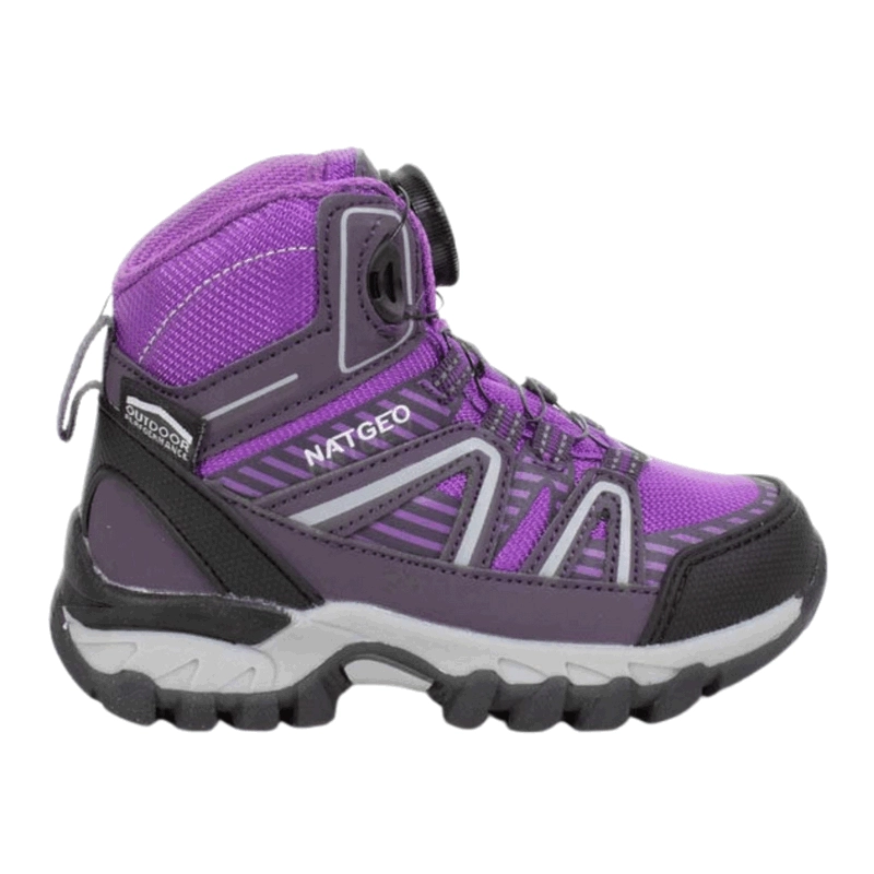 BOTIN NAT GEO KIDS OUTDOOR PURPURA - 1