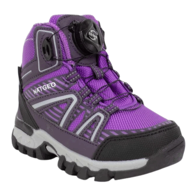 BOTIN NAT GEO KIDS OUTDOOR PURPURA - 2