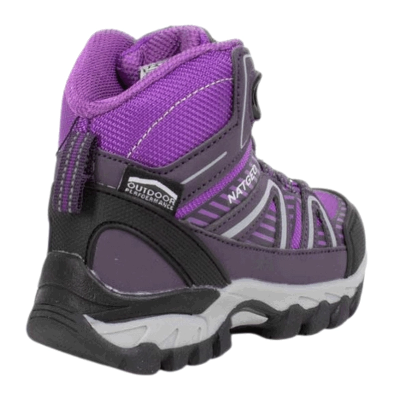 BOTIN NAT GEO KIDS OUTDOOR PURPURA - 4