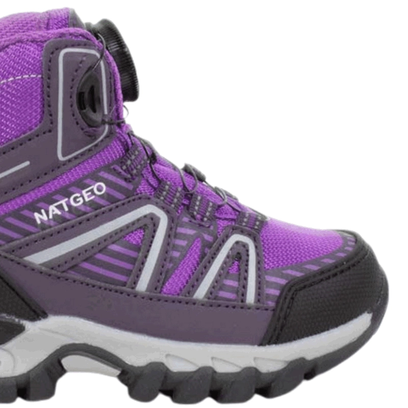 BOTIN NAT GEO KIDS OUTDOOR PURPURA - 5