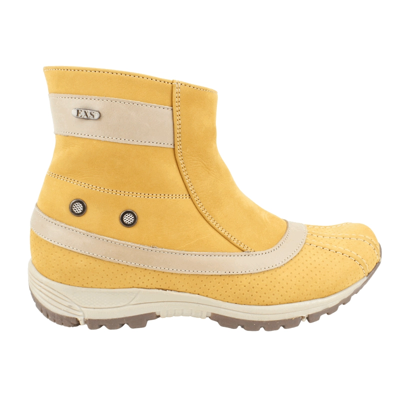 BOTIN EXS OUTDOOR CUERO MOSTAZA - 1