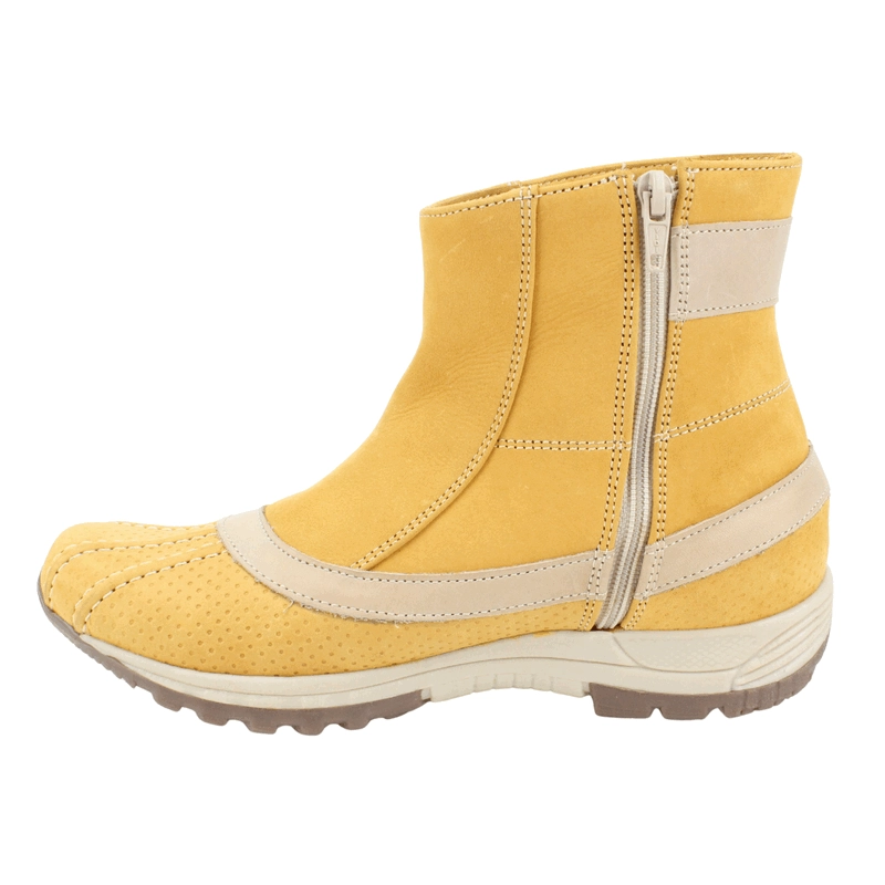 BOTIN EXS OUTDOOR CUERO MOSTAZA - 4
