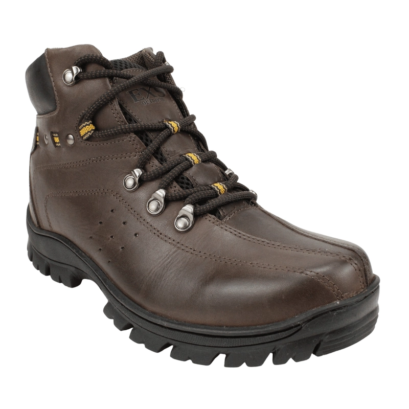 BOTIN EXS OUTDOOR MONTAÑA CUERO CAFE - 3