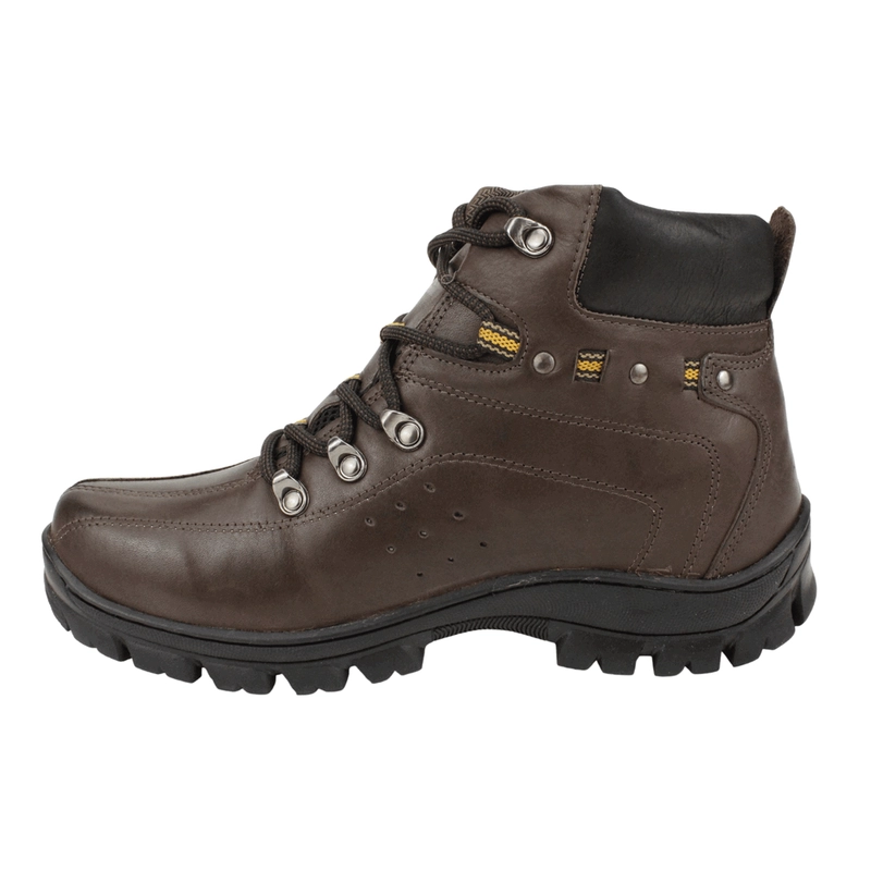BOTIN EXS OUTDOOR MONTAÑA CUERO CAFE - 4