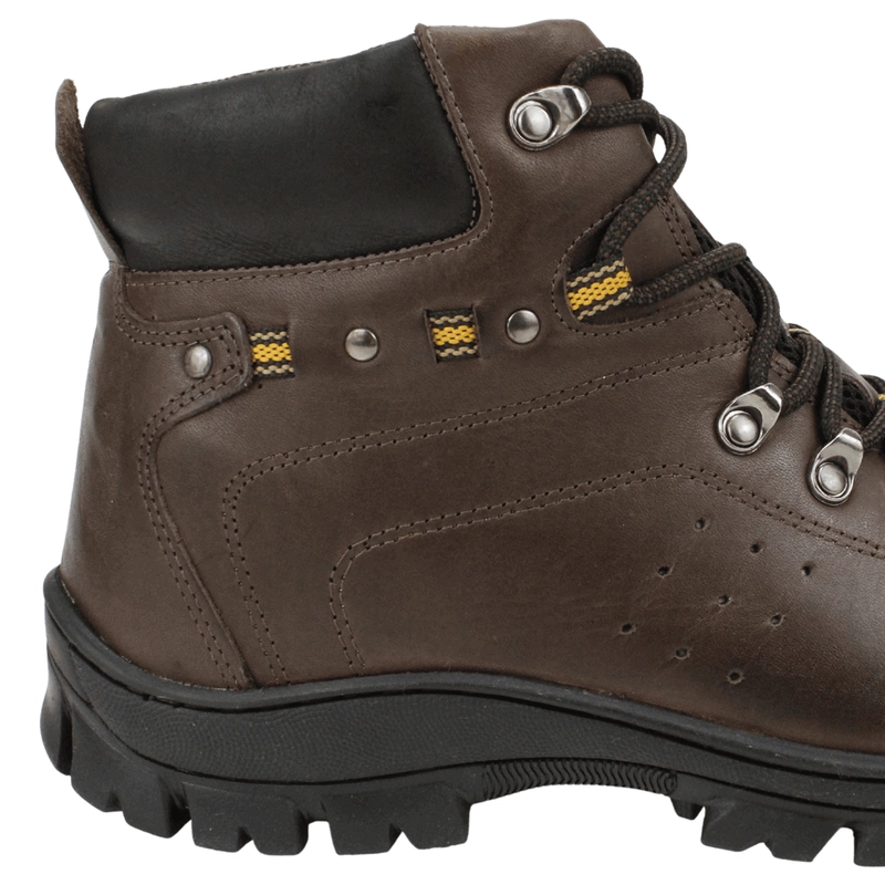 BOTIN EXS OUTDOOR MONTAÑA CUERO CAFE - 5