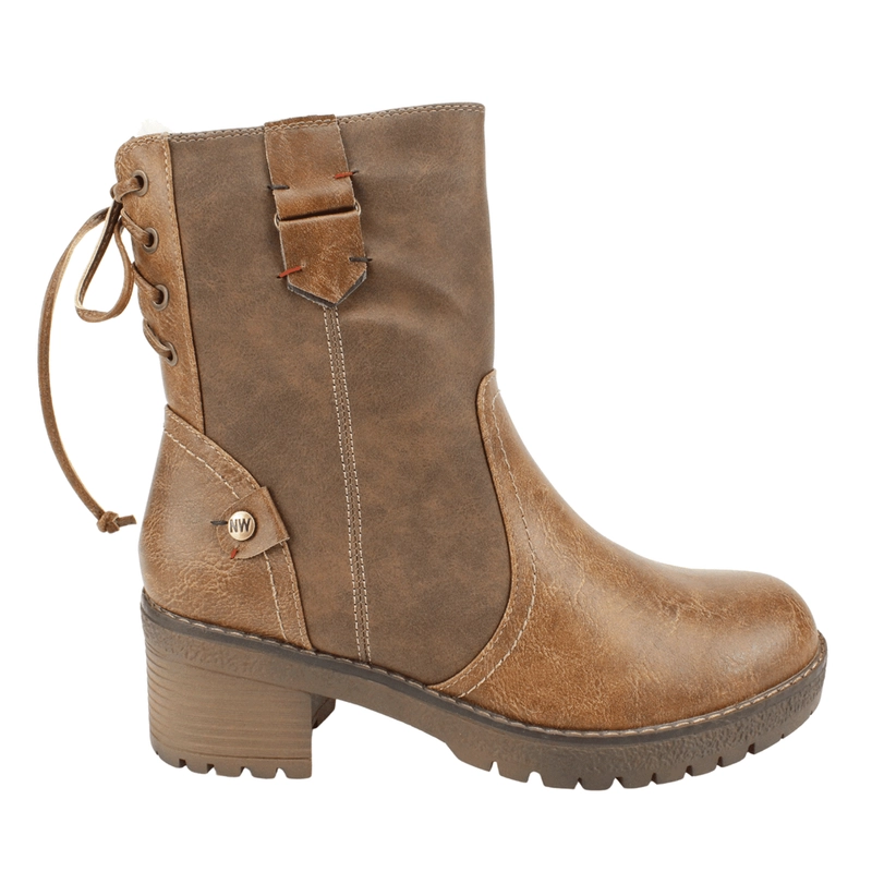 BOTIN NEW WALK HEBILLA Y CORDON CAFE - 1
