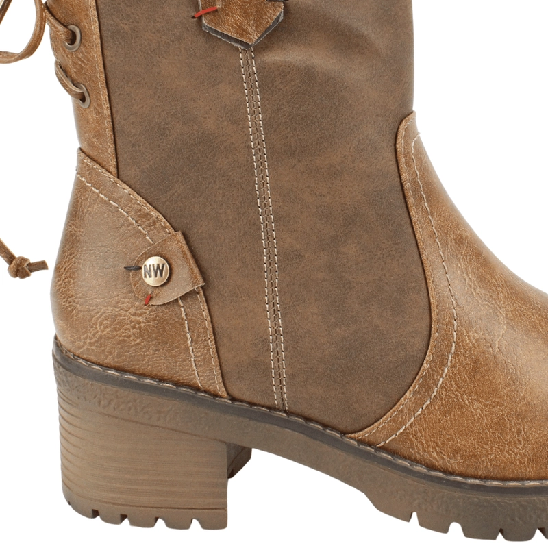 BOTIN NEW WALK HEBILLA Y CORDON CAFE - 5