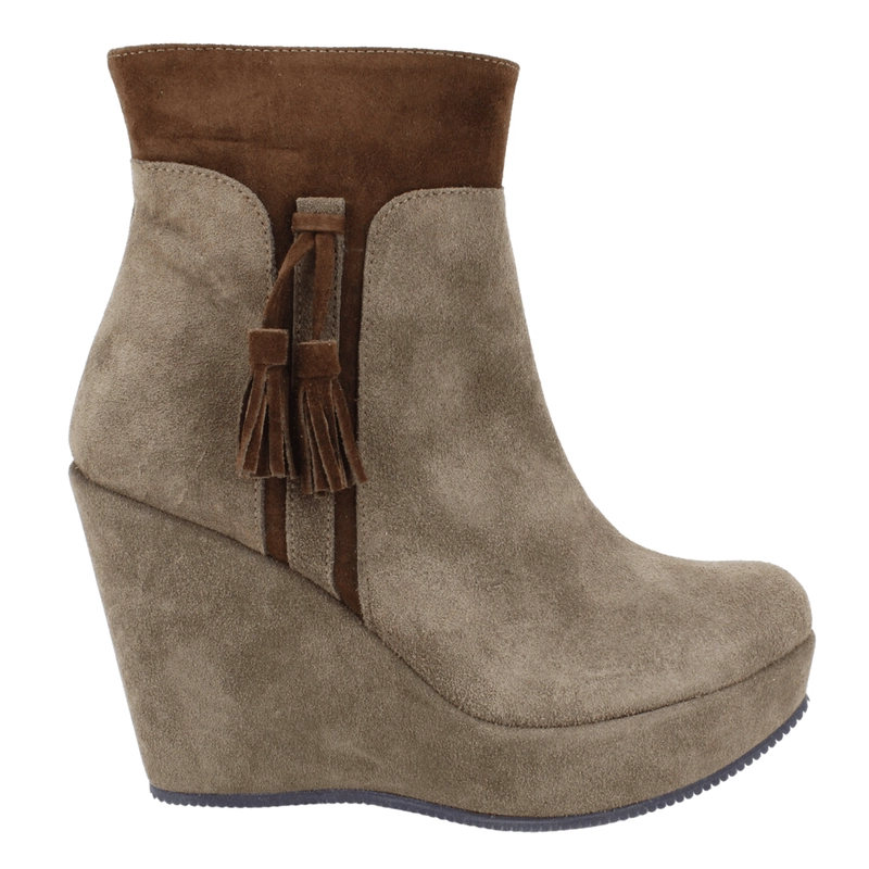 BOTIN EXS FIESTA GAMUZA GRIS - 1