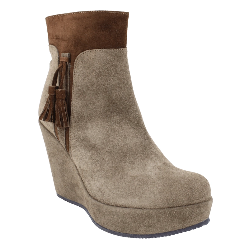 BOTIN EXS FIESTA GAMUZA GRIS - 3