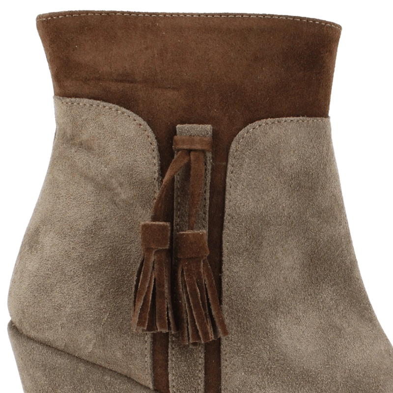 BOTIN EXS FIESTA GAMUZA GRIS - 5