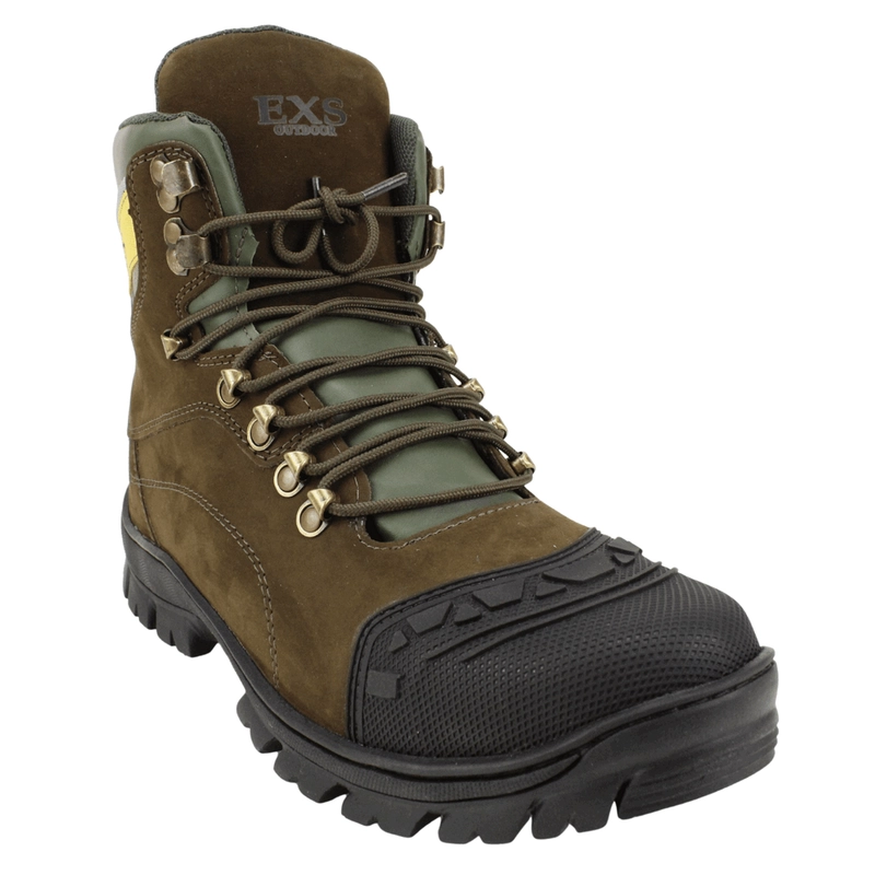 BOTIN EXS OUTDOOR REFORZADO CUERO CAFE - 3