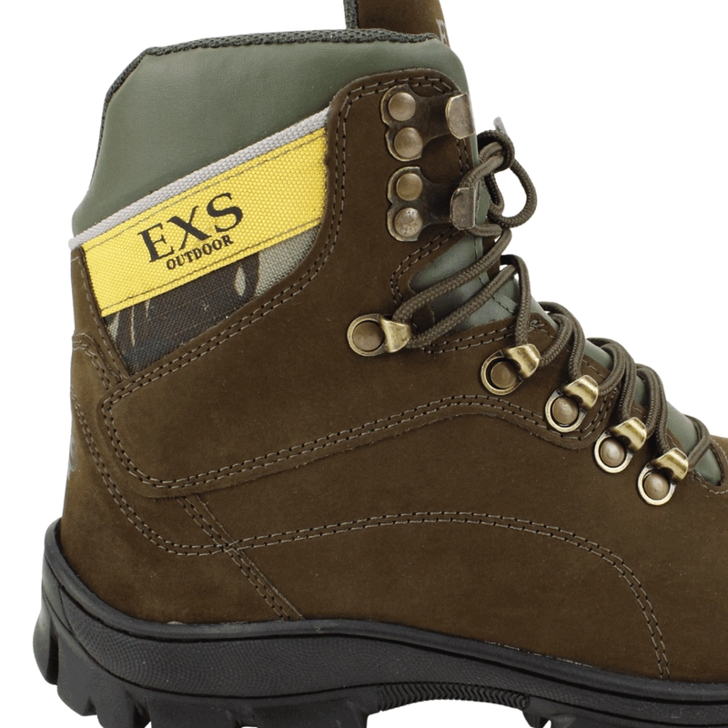 BOTIN EXS OUTDOOR REFORZADO CUERO CAFE - 5