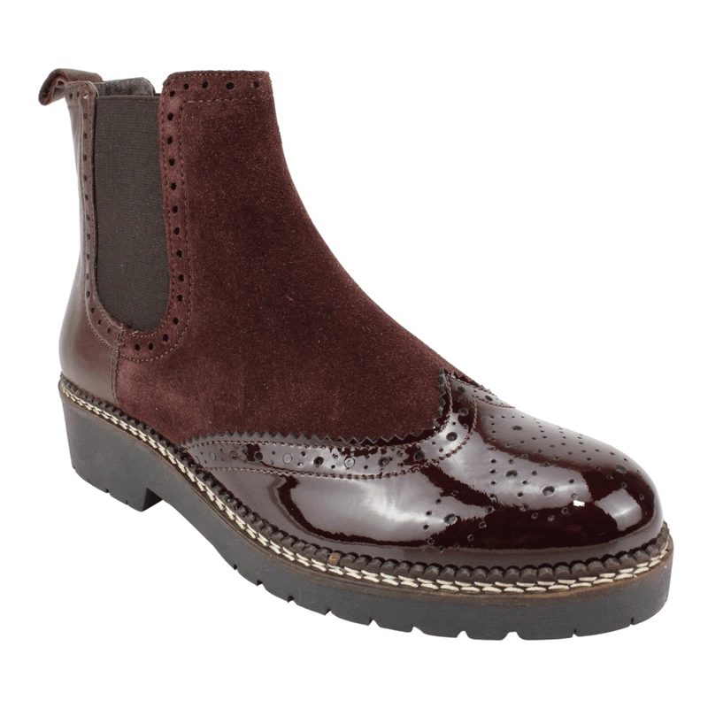 BOTIN EXS SLIP ON CUERO BURDEO - 3
