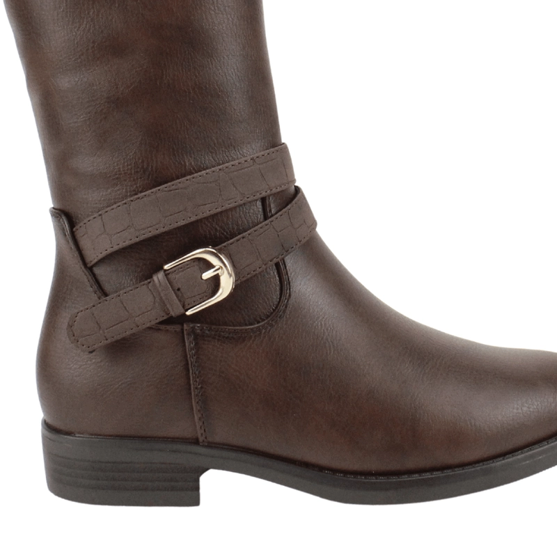 BOTA NEW WALK EQUITACION CONFORT CAFE - 5