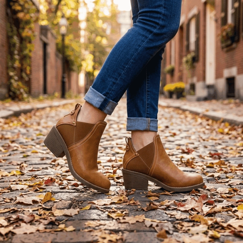BOTIN NEW WALK ELASTICO SLIP ON CAMEL - 2