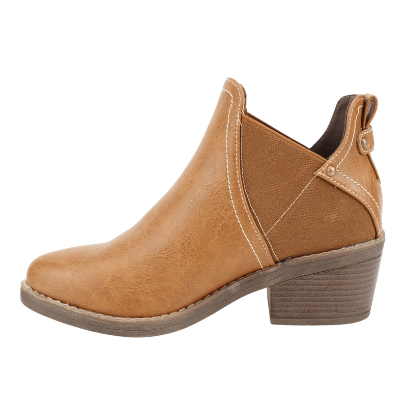 BOTIN NEW WALK ELASTICO SLIP ON CAMEL - 4