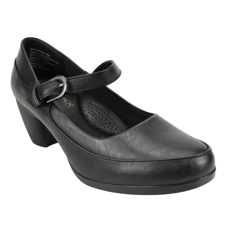 ZAPATO NEW WALK CONFORT CUEQUERO NEGRO - 3