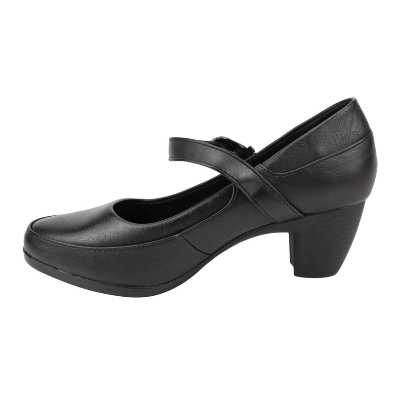 ZAPATO NEW WALK CONFORT CUEQUERO NEGRO - 4
