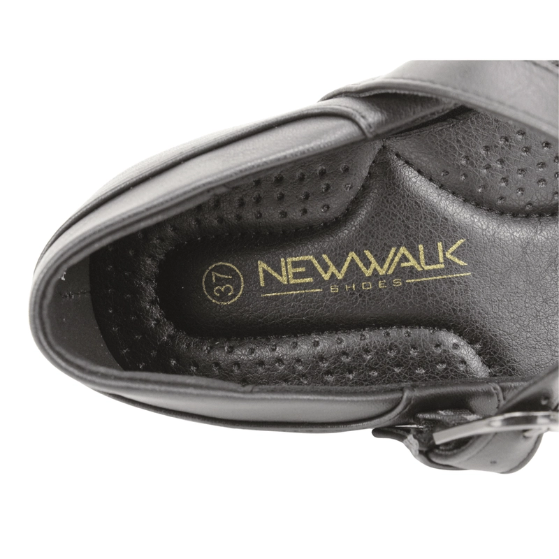 ZAPATO NEW WALK CONFORT CUEQUERO NEGRO - 5