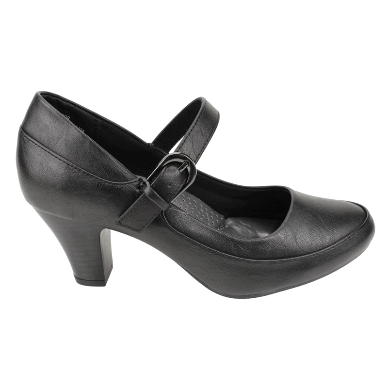 ZAPATO NEW WALK CUEQUERO CONFORT NEGRO - 1