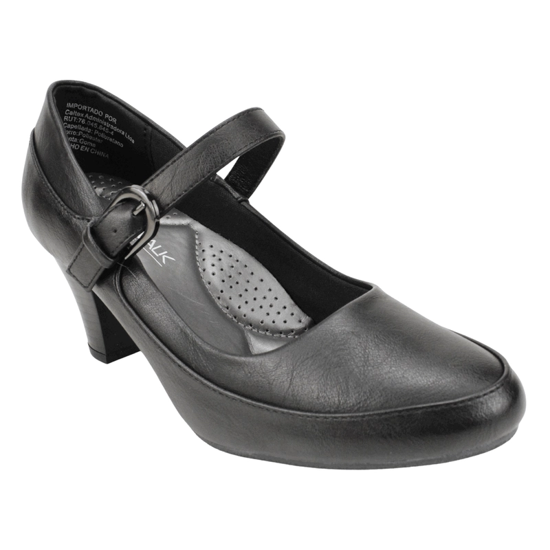 ZAPATO NEW WALK CUEQUERO CONFORT NEGRO - 3