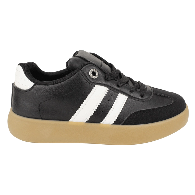 ZAPATILLA NEW WALK CITY URBANA NEGRA - 1