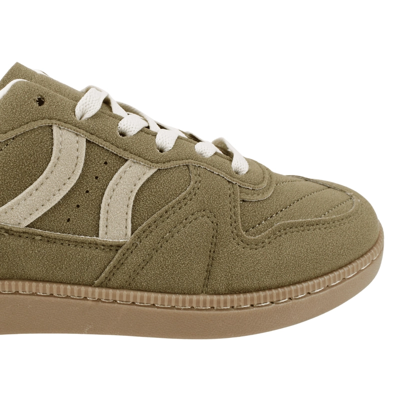ZAPATILLA NEW WALK PLANA COOL KHAKI - 5