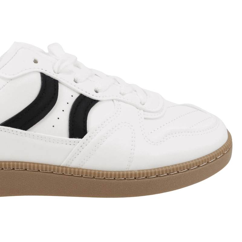 ZAPATILLA NEW WALK PLANA COOL BLANCA - 5